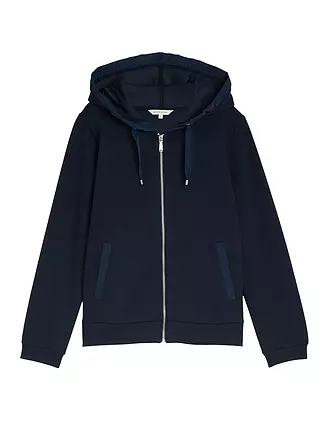TOM TAILOR | Sweatjacke | dunkelblau